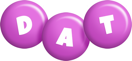 Dat candy-purple logo