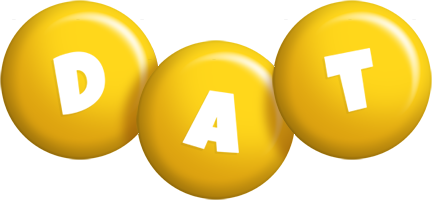 Dat candy-yellow logo