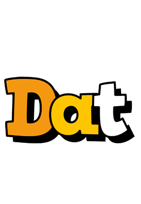 Dat cartoon logo