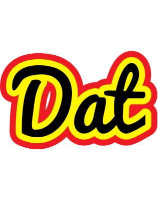 Dat flaming logo