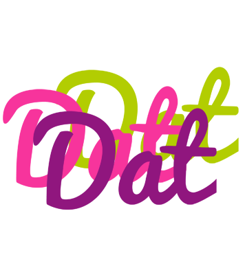 Dat flowers logo
