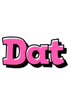 Dat girlish logo