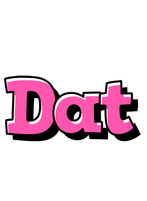 Dat girlish logo