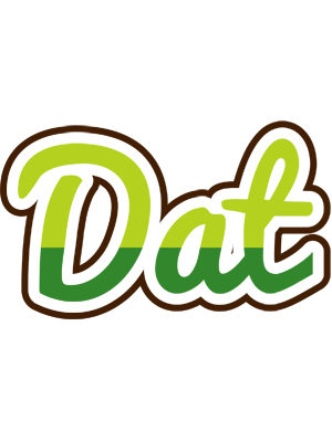 Dat golfing logo