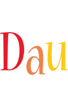 Dau birthday logo