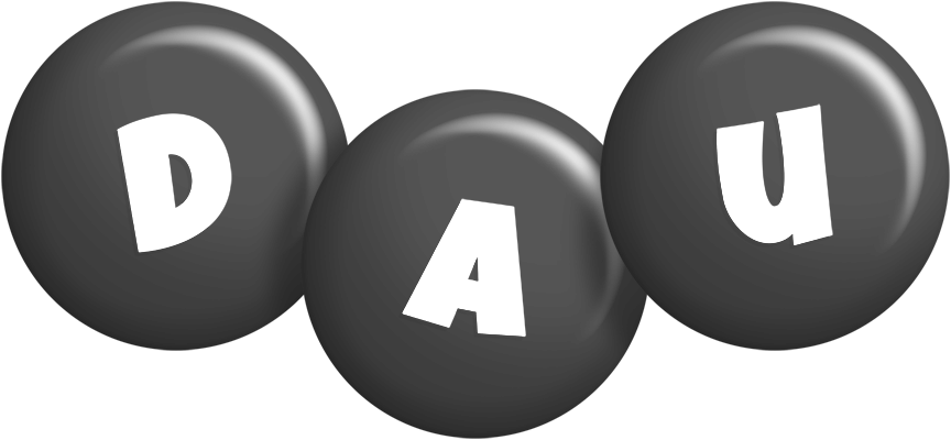 Dau candy-black logo