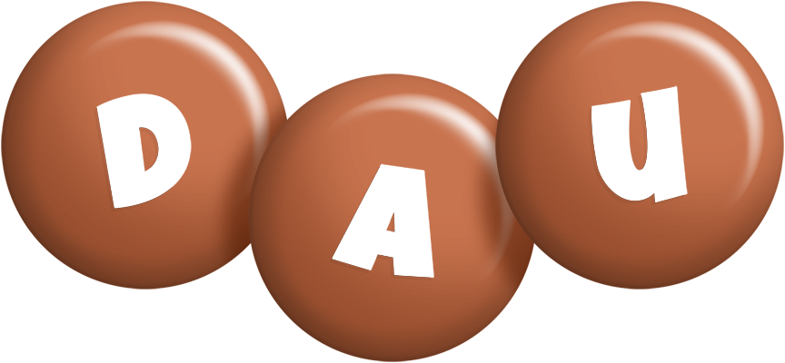 Dau candy-brown logo