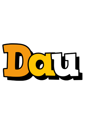 Dau cartoon logo