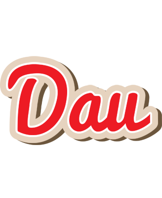 Dau chocolate logo