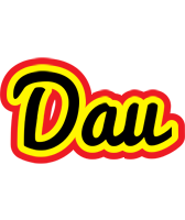 Dau flaming logo