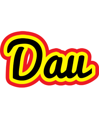 Dau flaming logo