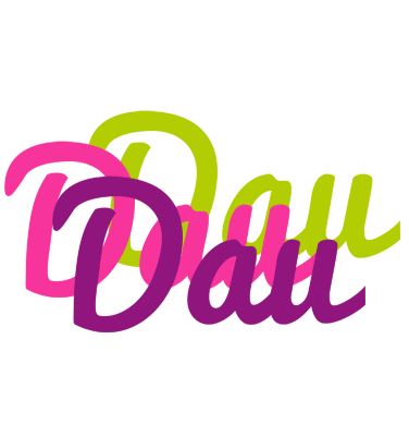 Dau flowers logo