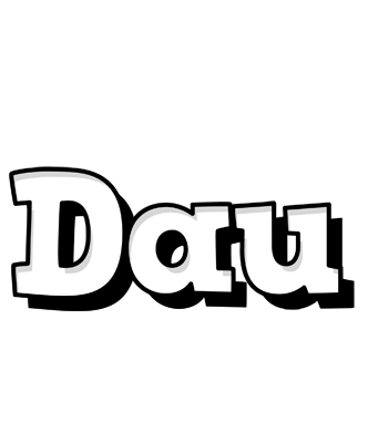 Dau snowing logo