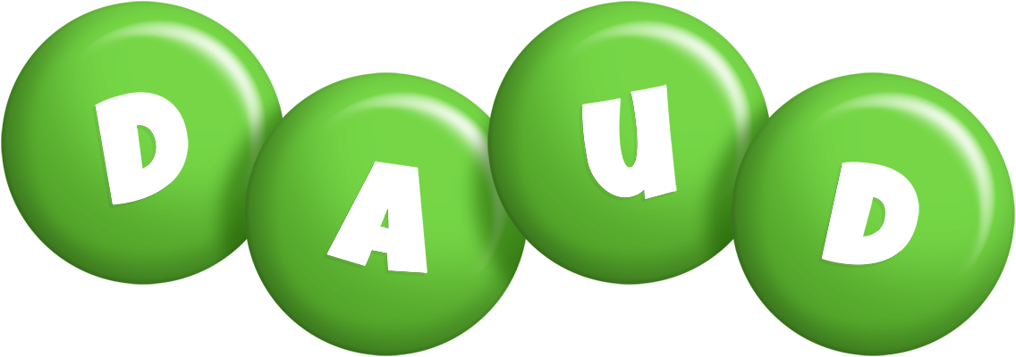Daud candy-green logo