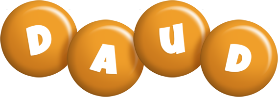 Daud candy-orange logo