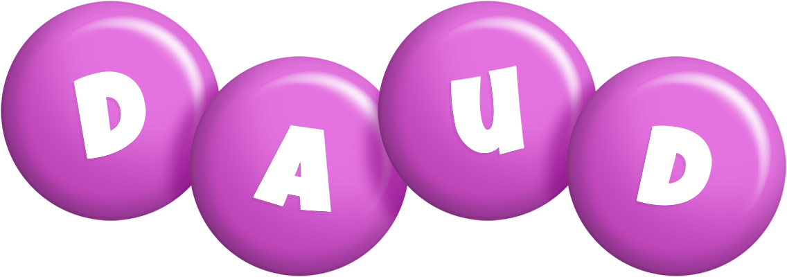 Daud candy-purple logo