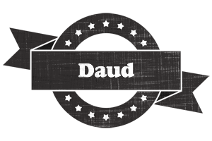 Daud grunge logo