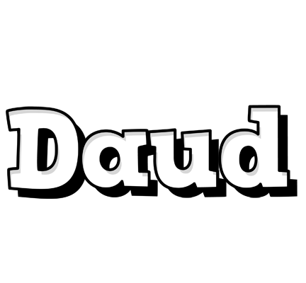 Daud snowing logo