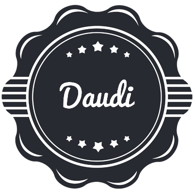 Daudi badge logo