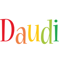 Daudi birthday logo