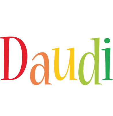 Daudi birthday logo