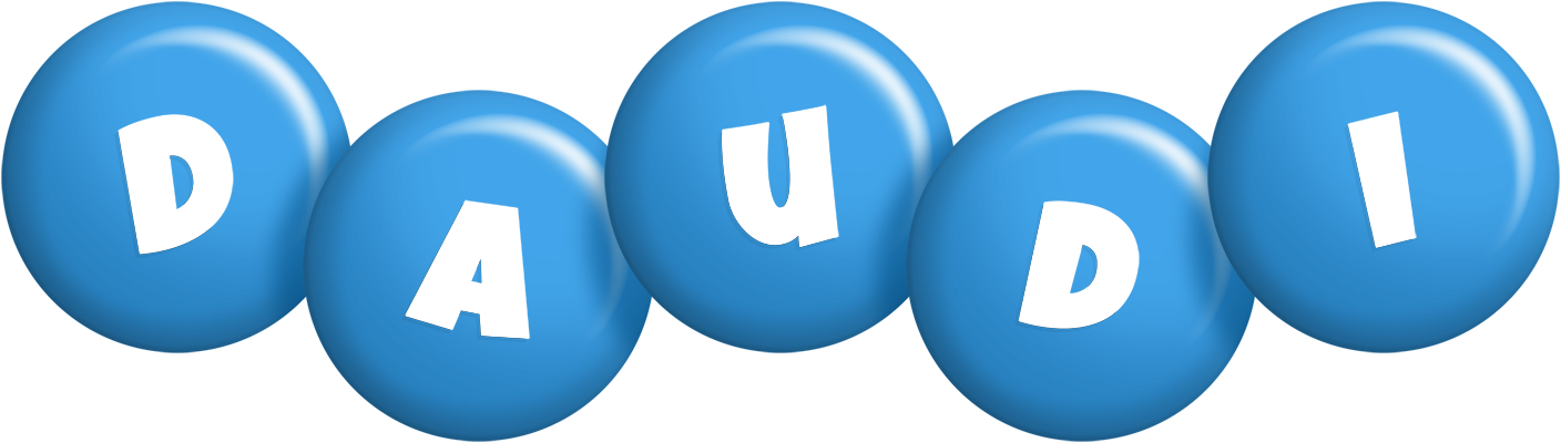 Daudi candy-blue logo
