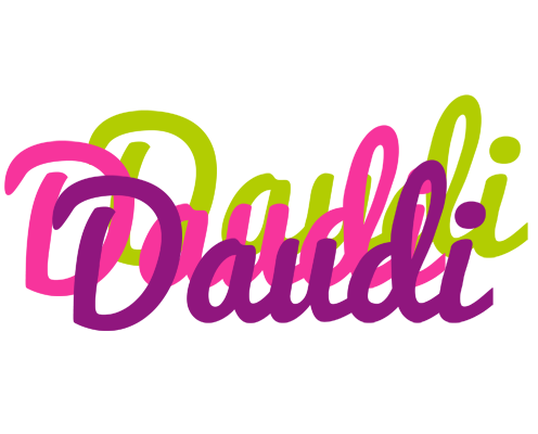 Daudi flowers logo