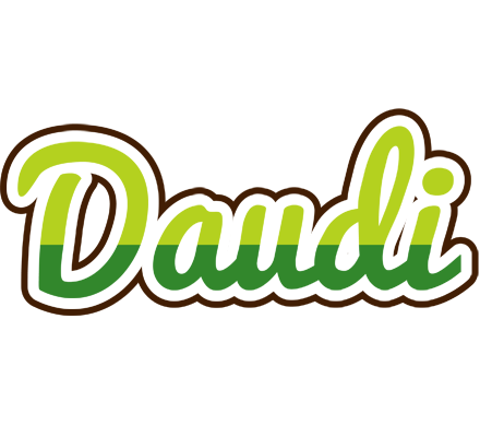 Daudi golfing logo