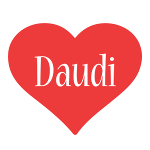 Daudi love logo