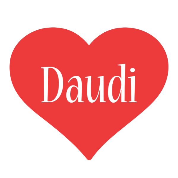 Daudi love logo