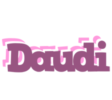 Daudi relaxing logo