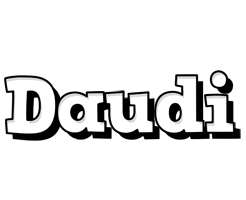 Daudi snowing logo