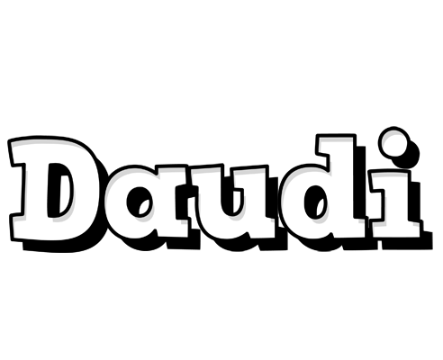 Daudi snowing logo