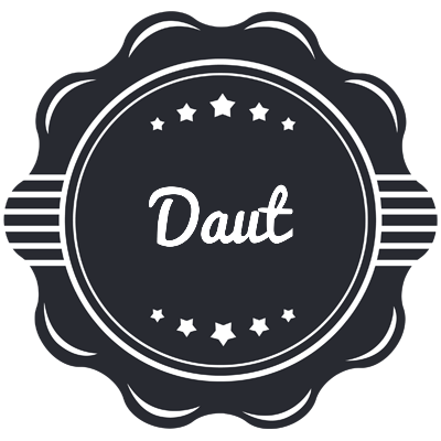 Daut badge logo