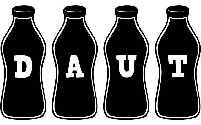 Daut bottle logo