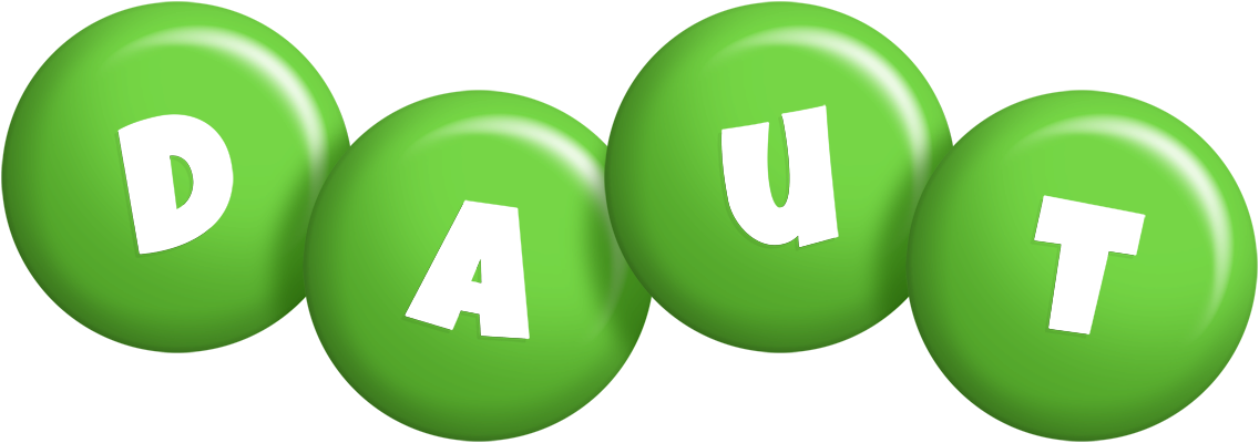Daut candy-green logo
