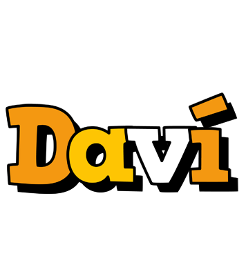Davíð cartoon logo