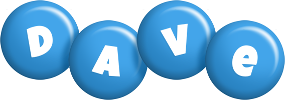 Dave candy-blue logo