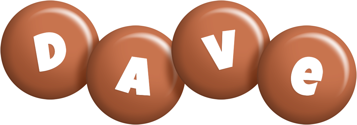 Dave candy-brown logo