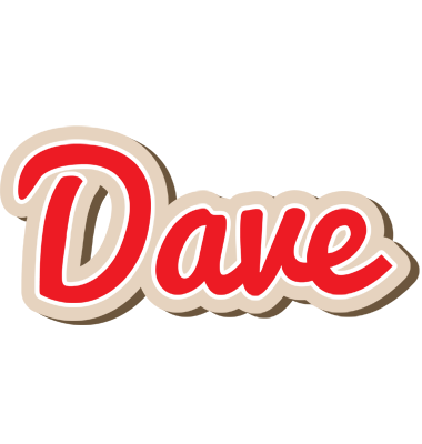 Dave chocolate logo