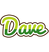 Dave golfing logo