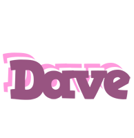 Dave relaxing logo
