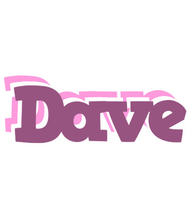 Dave relaxing logo