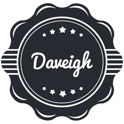 Daveigh badge logo