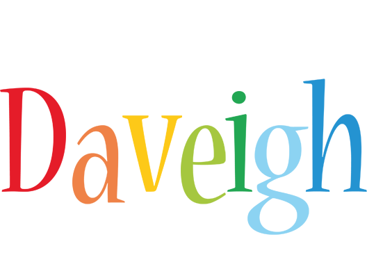 Daveigh birthday logo