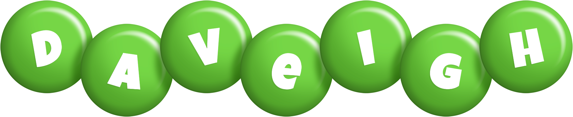 Daveigh candy-green logo