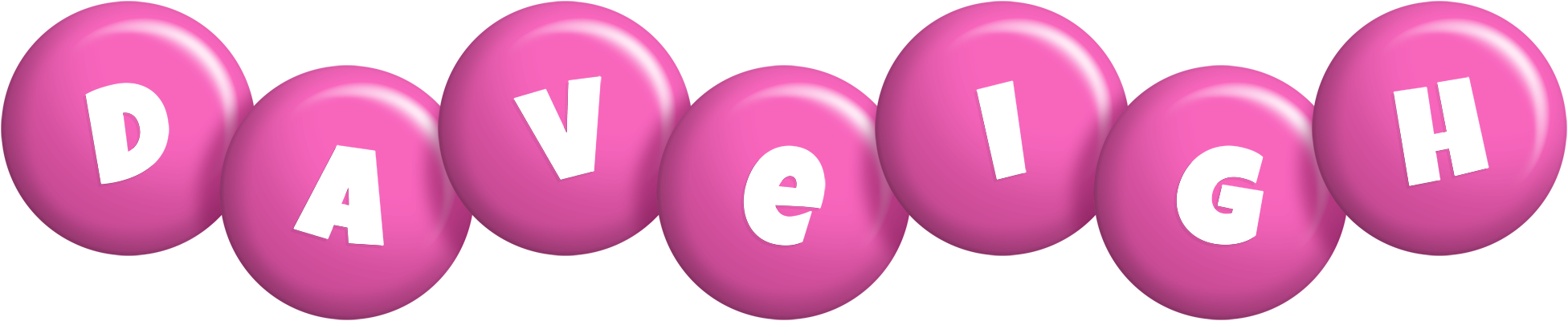 Daveigh candy-pink logo