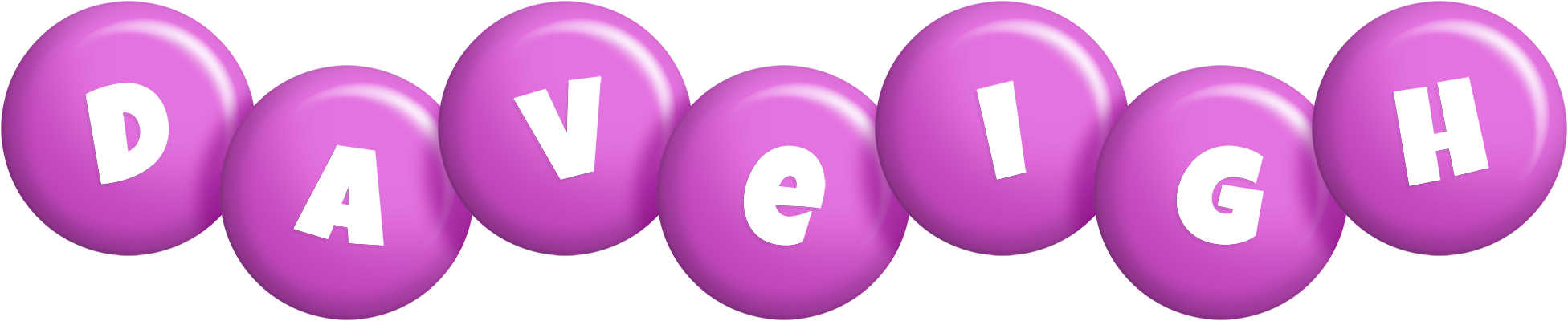 Daveigh candy-purple logo
