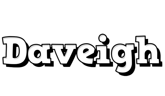 Daveigh snowing logo