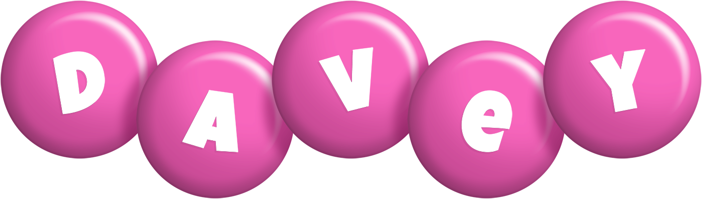 Davey candy-pink logo